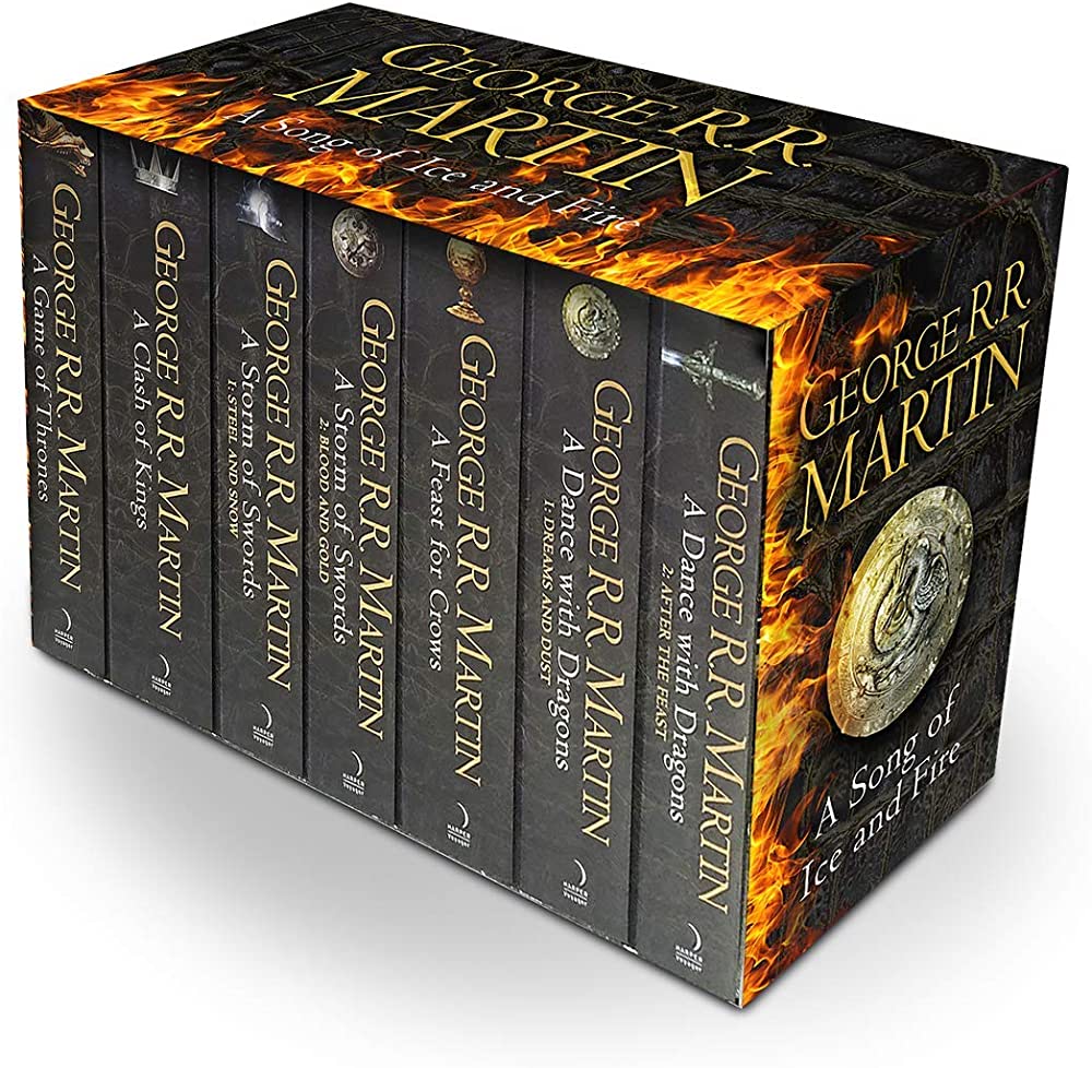 A Song of Ice and Fire series by George R.R. Marti