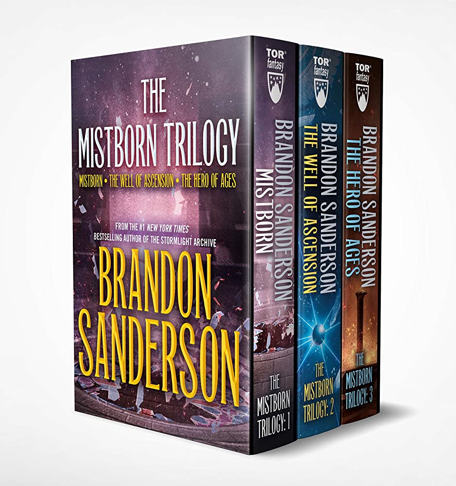 Mistborn series by Brandon Sanderson