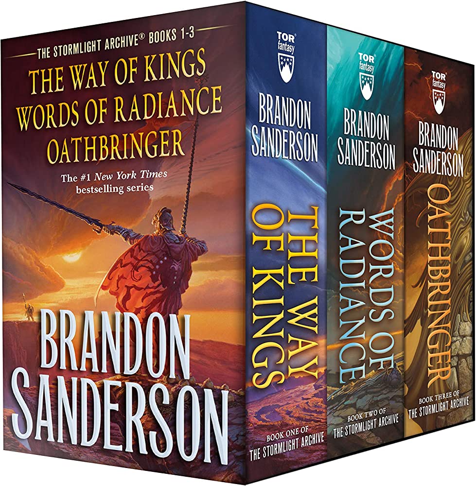 The Stormlight Archive series by Brandon Sanderson