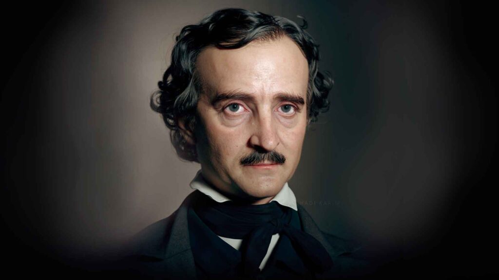 The biography of Edgar Allan Poe